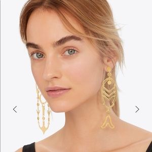 tory burch fish earrings